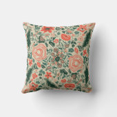 花柄ピロークッション クッション (裏面)