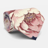 花柄フラワーデザインタイ ネクタイ (ロール)