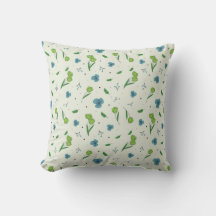 花柄フラワー開花16" x 16"