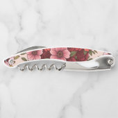 花柄ボトル透かし ソムリエナイフ (裏面)