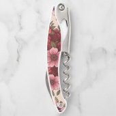 花柄ボトル透かし ソムリエナイフ (裏面)