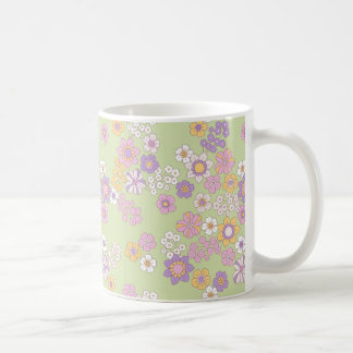 花柄マグカップ コーヒーマグカップ