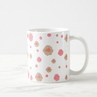 花柄マグカップ コーヒーマグカップ
