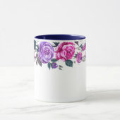 花柄マグカップ マグカップ (中央)