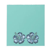 花柄メモ帳 ノートパッド (正面)