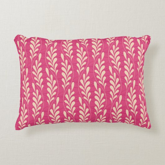 花柄モダンスタイル アクセントクッション (正面)