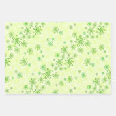 花柄ラッピング紙シート ラッピングペーパーシート (正面2)