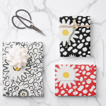 花柄ラッピング紙