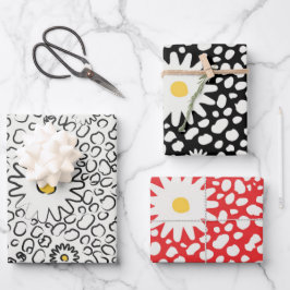 花柄ラッピング紙 ラッピングペーパーシート