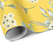 花柄ラッピング紙 ラッピングペーパー (ロールコーナー)