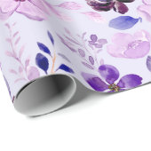 花柄ラッピング紙 ラッピングペーパー (ロールコーナー)