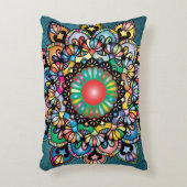 花柄ロイヤリティ アクセントクッション (正面(垂直))