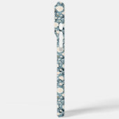 花柄ローズカスタムフォトiPhoneケース（ガールズ向け） Case-Mate iPhoneケース (裏面 / 左)