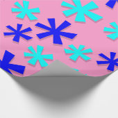 花柄包み紙 ラッピングペーパー (角)