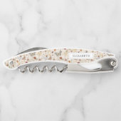 花柄名 ウェイターの栓抜き ソムリエナイフ (裏面)