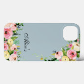 花柄携帯/iPadケース Case-Mate iPhoneケース (裏面 (横))