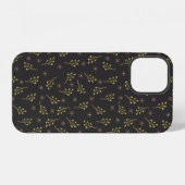 花柄春の花 iPhoneケース (裏面横)