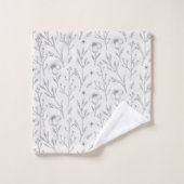 花柄春フローラ バスタオルセット (ウォッシュタオル)