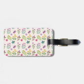 花柄春フローラ ラゲッジタグ (裏面横)