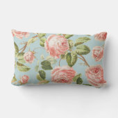 花柄腰枕 ランバークッション (裏面)