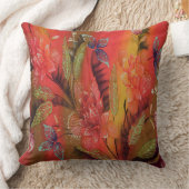 花柄装飾用クッション クッション (ブランケット)