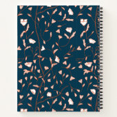 花柄飾アイディア ノートブック (裏面)