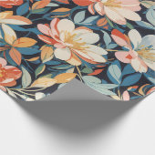 花柄10 |折り返し紙 ラッピングペーパー (角)