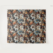 花柄14タペストリー タペストリー (正面(横))