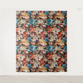 花柄15タペストリー タペストリー