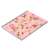 花柄17 ノートブック (左側)