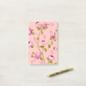 花柄17 ポストイット (デスク上)