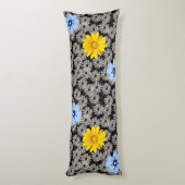 花柄19.b.黒BG ボディピロー (裏面 (縦))