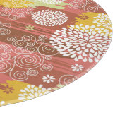 花柄2 カッティングボード (角)