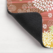 花柄2 マウスパッド (コーナー)