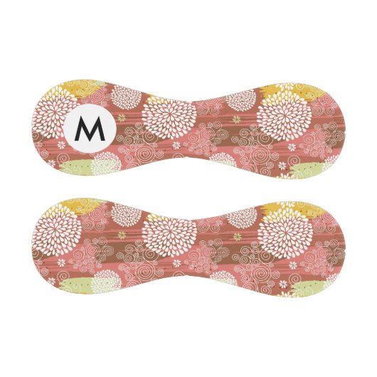 花柄2 野球ボール (パネル)