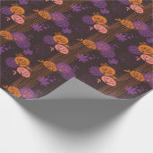 花柄2 3 ラッピングペーパー (角)