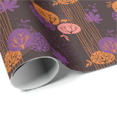 花柄2 3 ラッピングペーパー (ロールコーナー)