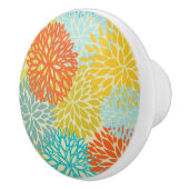 花柄3 セラミックノブ (右)