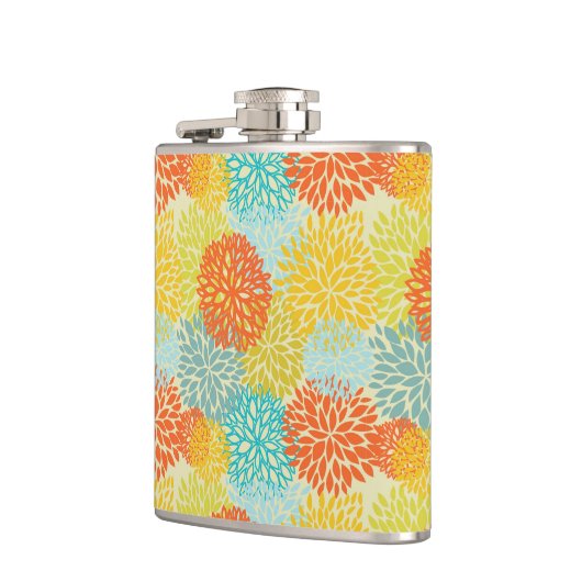 花柄3 フラスク (左)