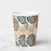 花柄3 紙コップ (右)