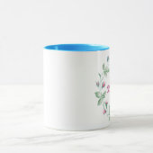 花柄3 Mamaw マグカップ (中央)