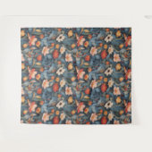 花柄4タペストリー タペストリー (正面(横))