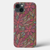 花柄4 3 Case-Mate iPhoneケース (裏面)