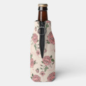 花柄5 2 ボトルクーラー (ボトル裏面)