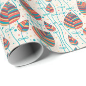 花柄5 2 ラッピングペーパー (ロールコーナー)