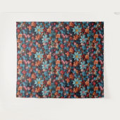 花柄6タペストリー タペストリー (正面(横))