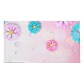 花柄7 枕カバー (裏面)