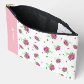 花柄 アクセサリーポーチ (見開き)