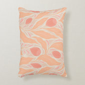 花柄 アクセントクッション (正面(垂直))