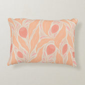 花柄 アクセントクッション (裏面)